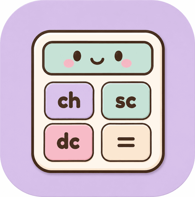 Crochet Calculator app icon