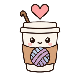 Latte Yarn Cup
